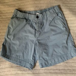 Men’s Light Blue Stretch Bearbottom 7” Shorts
